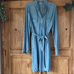 Lightweight denim dress